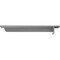 Ekena Millwork Heaton Hidden Support Steel Bracket w/ 12" Support Depth, Hammered Gray 3"W x 16"D x 2"H BKTM03X16X02HEHGY - alternate 3